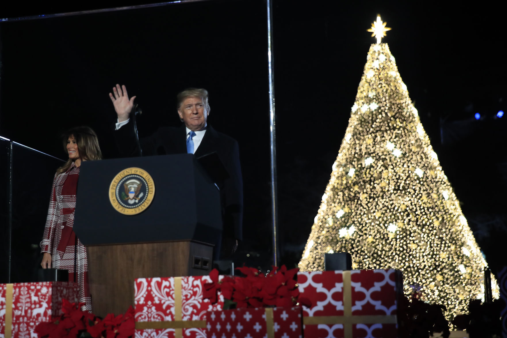 Trump Christmas Tree